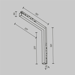 Трековый светильник Technical TR102-24W-DS-W