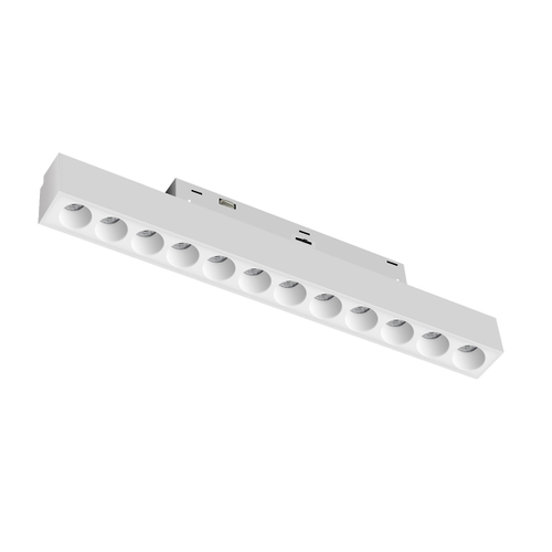 Купить 259106CCT Светильник трековый 48V UNO CCT COB LED 12W 740LM 24G БЕЛЫЙ МАТОВЫЙ 3000K/4000K/6000K/SMART