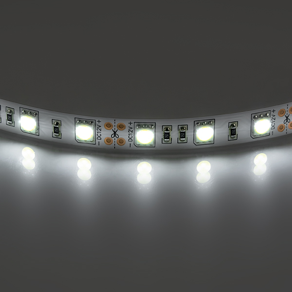 400054 Лента 5050LED12V 14.4W/m 60LED/m 10-12lm/LED IP20 4200K-4500K 200m/box НЕЙТРАЛЬНЫЙ БЕЛЫЙ СВЕТ