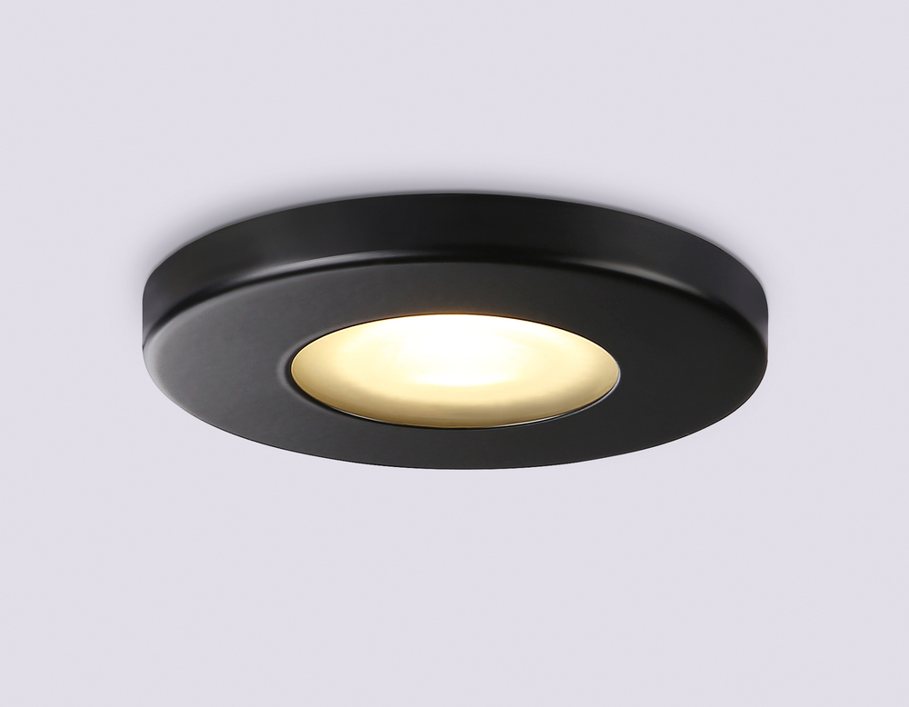TN1181 BK черный IP44 GU5.3 D85*34