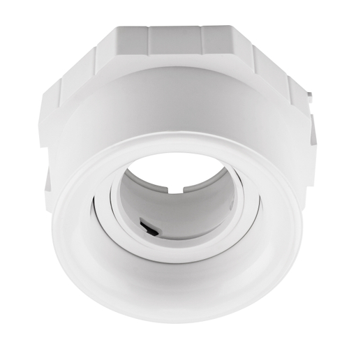 Купить 112000 Рамка (светильник) CLICK-CLACK скрытого монтажа лампочек и LED модулей MR16 в натяжной потолок ANELLO БЕЛЫЙ