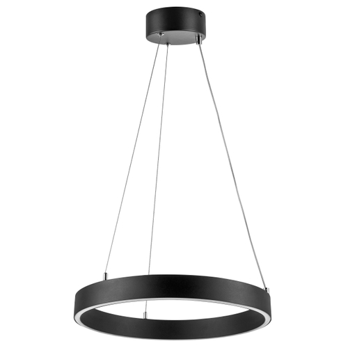 Купить 748017 Люстра SATURNO LED 24W 1600LM 70G ЧЕРНЫЙ 3000-6000K