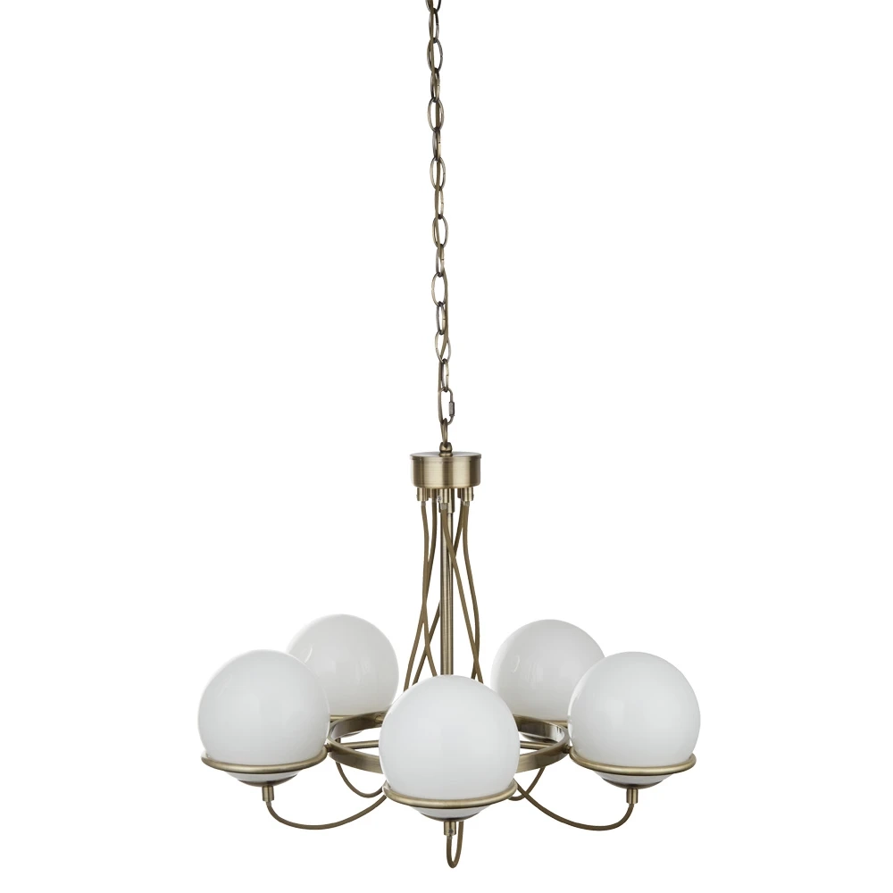 Подвесная люстра Arte Lamp BERGAMO A2990LM-5AB