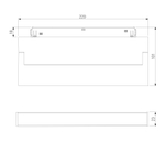 Slim Magnetic Трековый светильник 12W 4200K Kos чёрный 85085/01 85085/01
