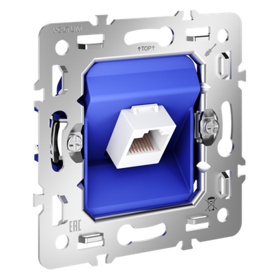 Механизм розетки компьютерной RJ45 кат.6, S70