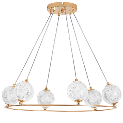 Купить 737063 Люстра ACRILE G9 6х6W(led) G9 ЗОЛОТО