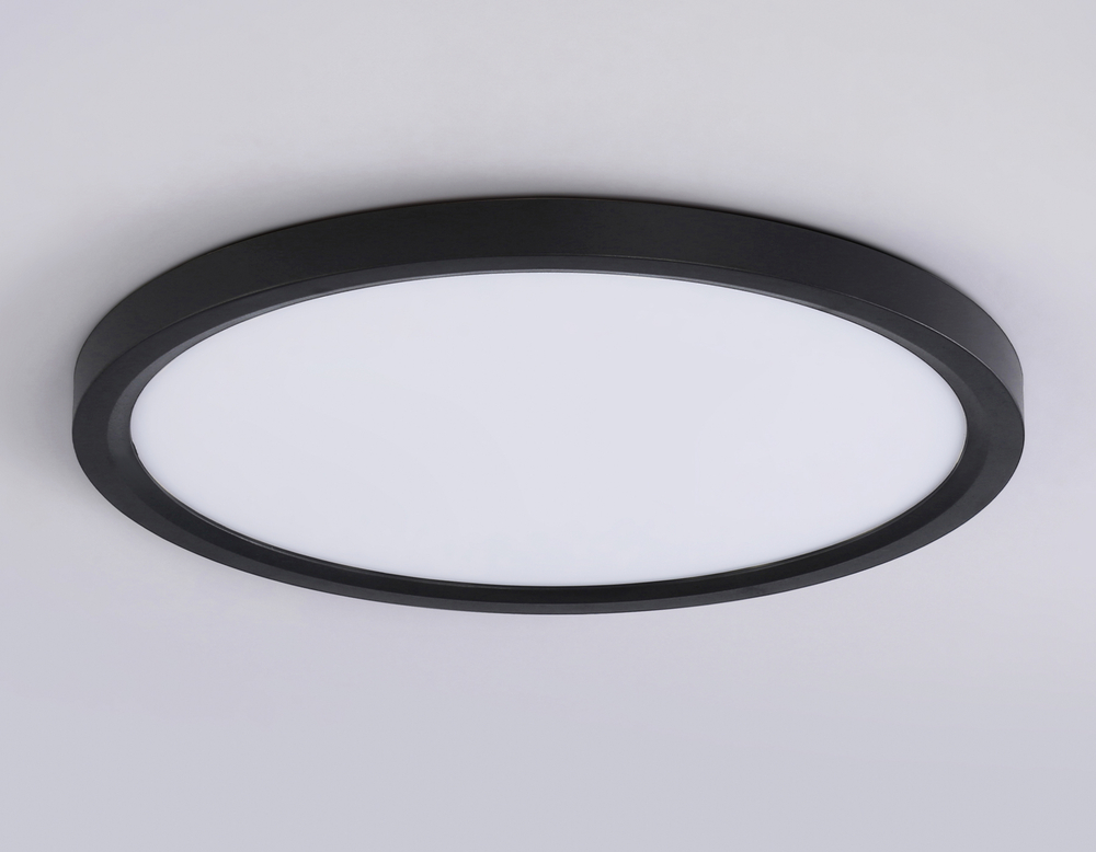 FZ1908 BK черный IP54 35W 3000K-6500K CCT-переключатель D450*25 (Без ПДУ)