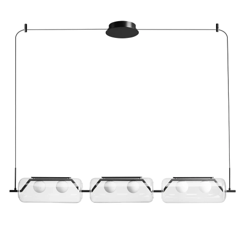 Купить Подвесной светильник Arte lamp GENEVA A2341SP-6BK