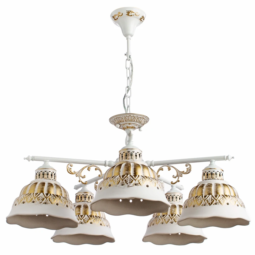 Подвесная люстра Arte Lamp CHIESA A2814LM-5WG