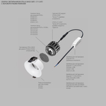 075073 Светодиодный модуль STELLA BASE MR16 LED 7W/12W 861/1476LM 15/24/36/50G СЕРЫЙ 3000K