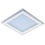 212042 Светильник ACRI QUA LED 18W 1250LM БЕЛЫЙ/ПРОЗРАЧНЫЙ 4000K