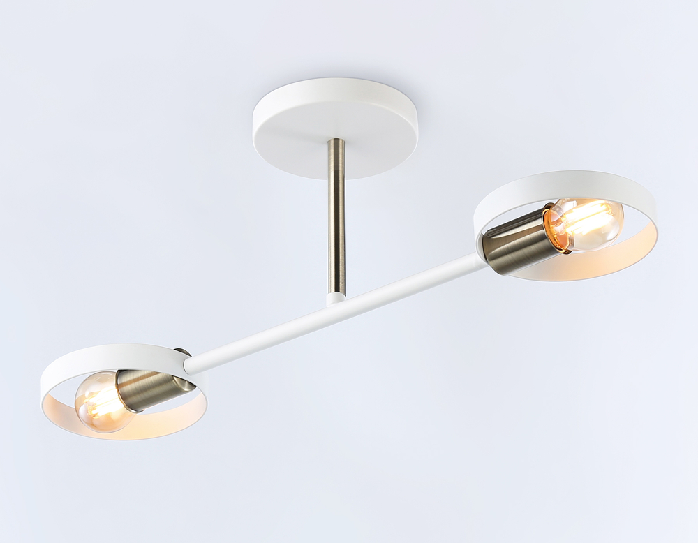 TR8222/2 WH/SB белый/бронза E27/2 max 40W 510*165*190
