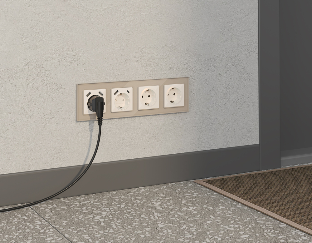 MA210010 Комплект механизма электрической розетки ALFA Жемчуг 2USB A+C 20W (быстрая зарядка) с/з QUANT (AP2100, VM160)