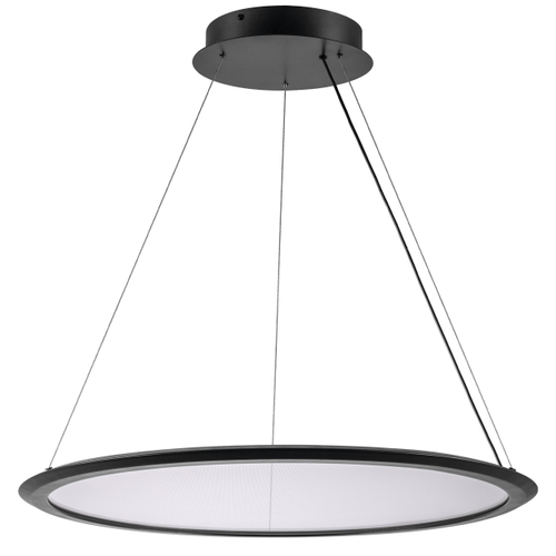 Купить 736367 Люстра ROTONDA 30W LED 2059LM 130G ЧЕРНЫЙ 3000K