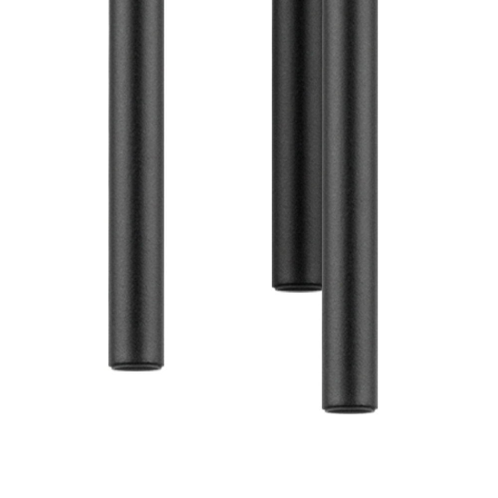 L5T747437 Люстра TUBO LED 25W 1500LM 25G ЧЕРНЫЙ 3000K (574727+747437 (5шт)