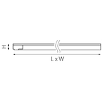 206112 Светильник гибкий 24V д/1-фазн трека LINEA LED 10W 1600LM 100G 3000K