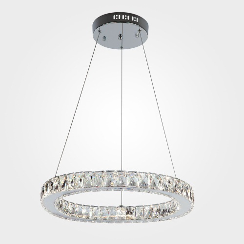 Купить Светодиодная люстра с хрусталем 90023/1 хром