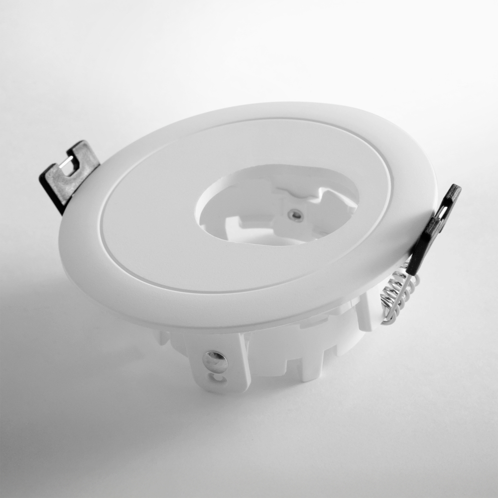 012216 Рамка (светильник) PVC д/LED-модулей 941хх и LED-ламп D50мм ANELLO ROUND БЕЛЫЙ