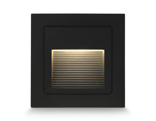 Купить ST8212 BK черный IP65 LED 3000K 3W 84*84*46