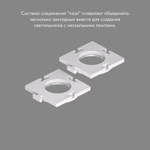 DK3024-SCB Закладная панель SCB для DK3024, ПВХ, акрил