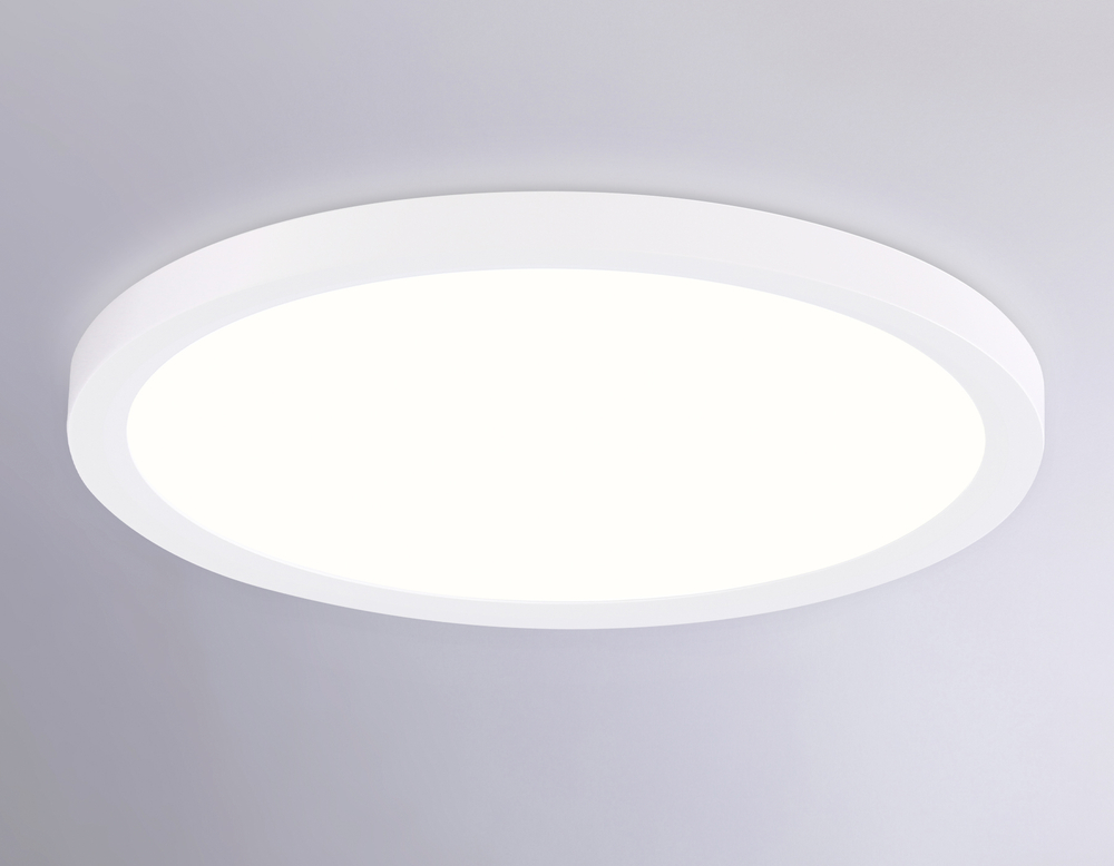 FZ1905 WH белый IP54 26W 3000K-6500K CCT-переключатель D370*25 (Без ПДУ)