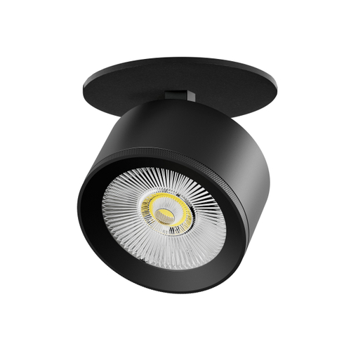 Купить A5537RS Светильник ALTA PRO встраиваемый LED 15W 1700LM 36G ЧЕРНЫЙ 3000K со встр. чашей (215537 + 215007 + 215000-15)