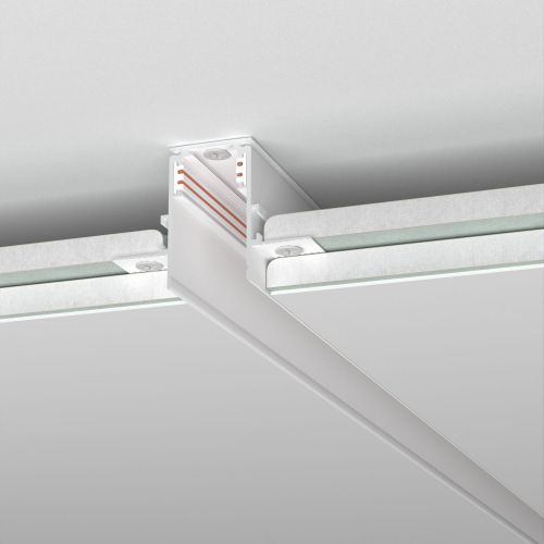 Купить Slim Magnetic Шинопровод встраиваемый под ГКЛ 9,5мм белый (3м) 85210/00 85210/00