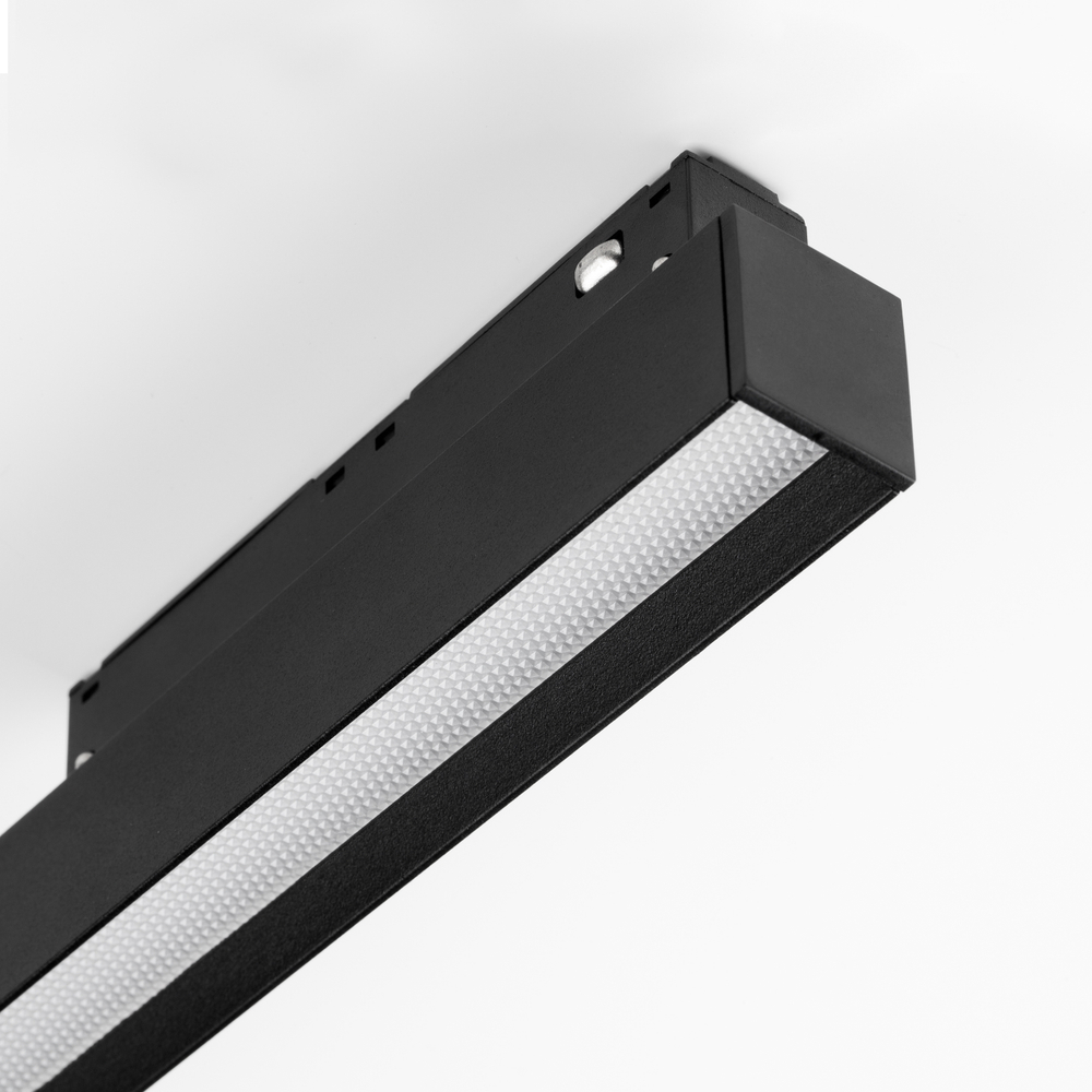 259447 Светильник 48V угловой д/трека UNO LED 24W 1600LM 90G ANTIGLARE ЧЕРНЫЙ МАТОВЫЙ 4000K