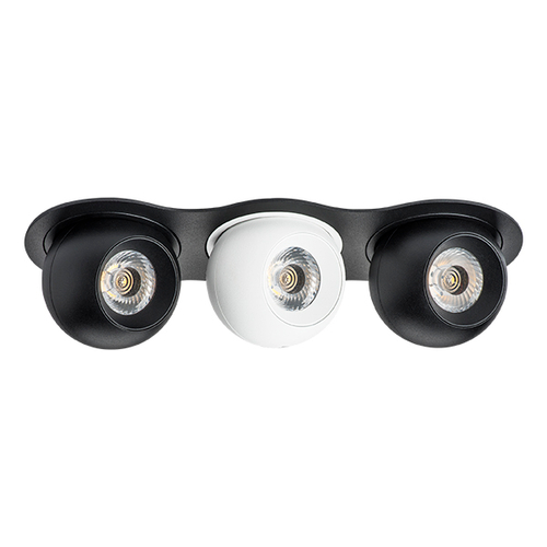 Купить i637726272 Светильник INTERO LED 9W*3 850LM*3 24G ЧЕРНЫЙ/БЕЛЫЙ 3000K (217637+217072+217062+217072)