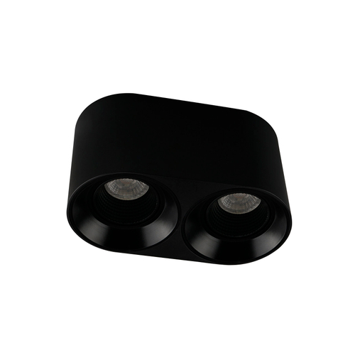 Купить DK3096-BK Светильник накладной IP 20, 10 Вт, GU5.3, LED, черный/черный, пластик