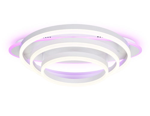 Купить FA8522 WH белый 146W 3000K-6400K+RGB 560*500*150 (ПДУ РАДИО 2.4G)