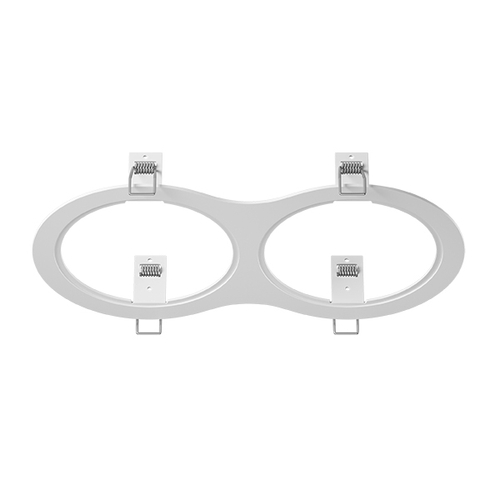 Купить 217926 Рамка INTERO 111 Double ROUND БЕЛЫЙ