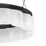 812186 Люстра NIBBLER 18х6W(Led) G9 ЧЕРНЫЙ/БЕЛЫЙ