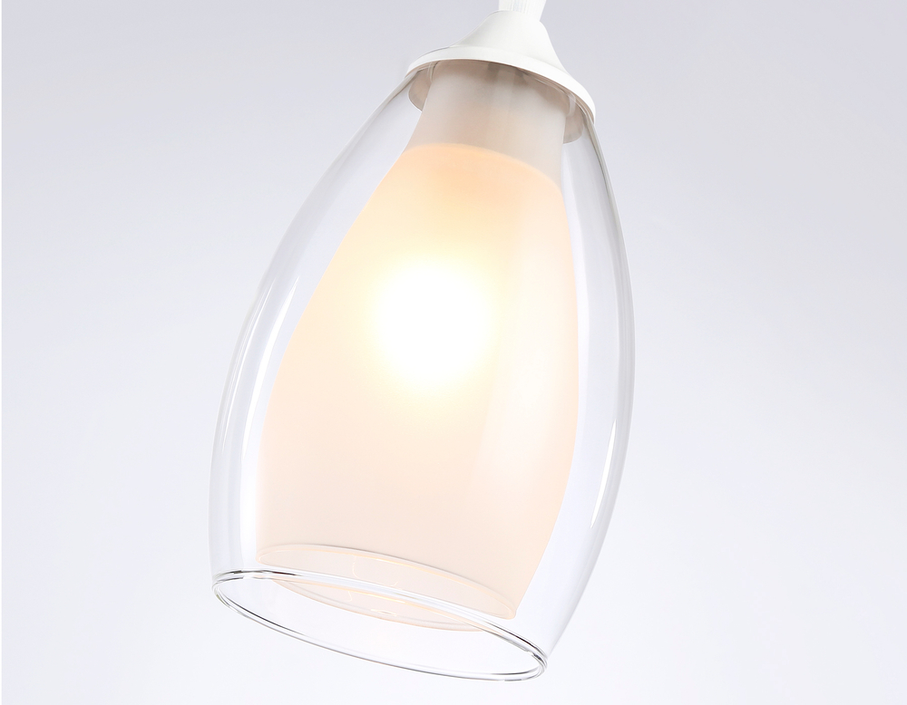 TR3534 WH/CL/FR белый/прозрачный/белый матовый E27 max 40W D120*800