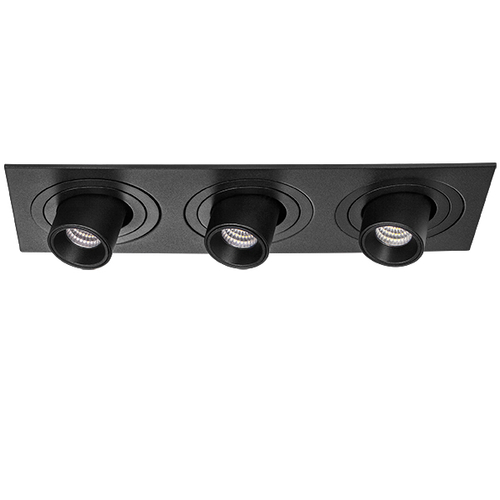 Купить i537174 Светильник INTERO TUBO LED 7W*3 360LM*3 60G ЧЕРНЫЙ 4000K (217537+217174+217174+217174)