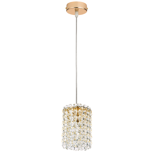 Купить 795312 Подвес CRISTALLO 1х40W G9 ЗОЛОТО