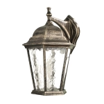Уличный настенный светильник Arte Lamp GENOVA A1202AL-1BN