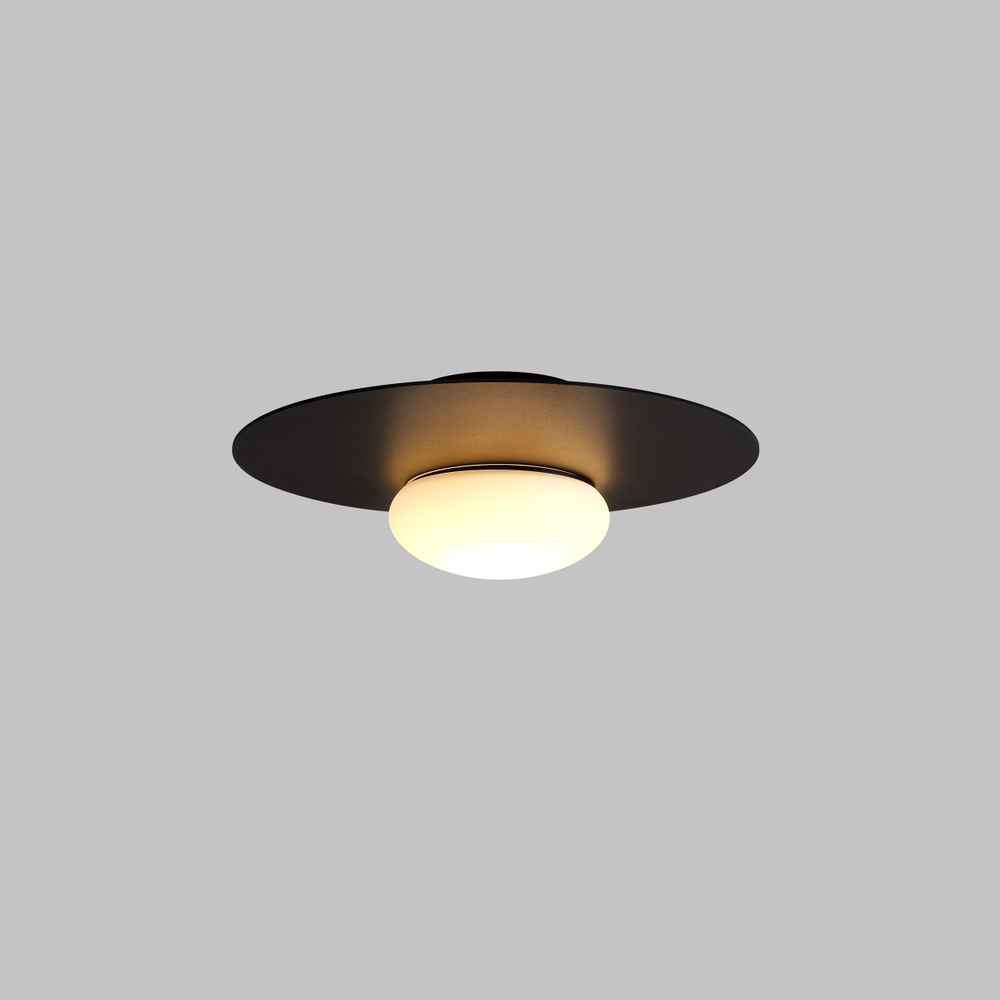 737237 Бра EMISFERO 12W LED 655LM 180G ЧЕРНЫЙ 3000K