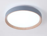 FZ1320 GR/LWD серый/светлое дерево IP20 41W 3000-6400K D390*70 (ПДУ ИК)