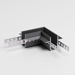 Slim Magnetic Коннектор угловой для встраиваемого шинопровода под ГКЛ 12,5мм черный 85212/00 85212/00