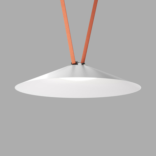 Купить DK5668-WH+BK Cветильник для трека-ремня Belty Smart, серия Flow, со светодиодом, D600*H122мм, 48V DC, 24W, RA90, 120°, 2700-6500K, IP20, белый с черным, алюминий