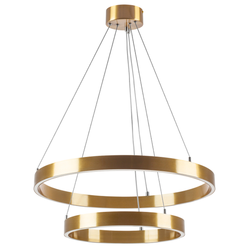 Купить 748113 Люстра SATURNO LED 60W 4400LM 70G ЗОЛОТО 3000-6000K