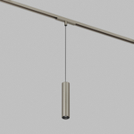 DK5744-DN Светильник для трека SHINE SPOT со светодиодом, D40*H200 кабель 1500мм, 48V DC, 8W, RA?90, 3000K, IP20, темный никель, алюминий