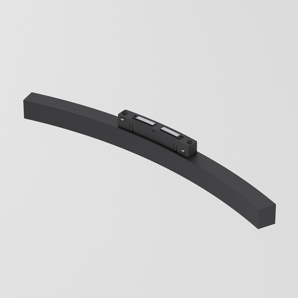 Slim Magnetic Трековый светильник для радиусного шинопровода 12W 4200K Intenso чёрный Ø 1200мм 85186/01