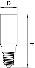 940354 Лампа энергосберегающая LED 220V E14 6W=60W 492LM 360G CL 4000K