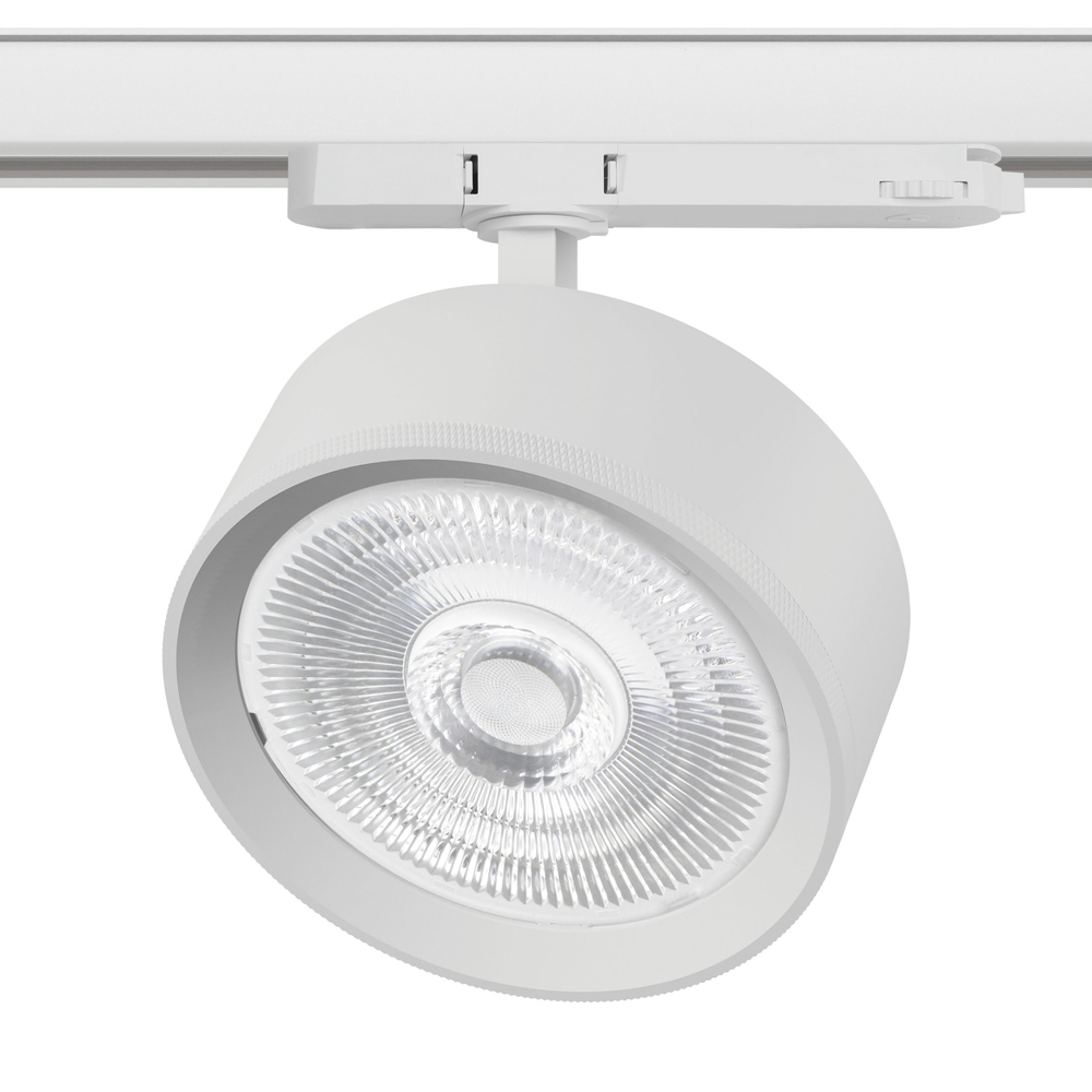 A5746QT60G Светильник ALTA PRO для трековой системы Quattro LED 35W 3230LM 60G БЕЛЫЙ 4000K с адаптером (215746 + 594046 + 215704)