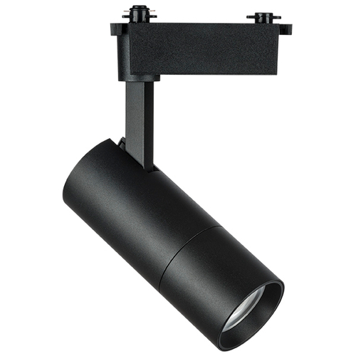 Купить 229247 Светильник для 1-фазного трека VOLTA LED COB 20W 1800LM 18-60G ЧЕРНЫЙ 4000K