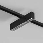 DK6444-BK Поворотный однофазный трековый светильник EDDER со светодиодом L273mm 220V 20W 30° 4000K IP20 черный алюминий