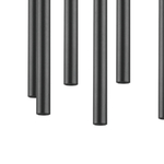 L8T747237 Люстра TUBO LED 40W 2400LM 25G ЧЕРНЫЙ 3000K (574737+747237 (8шт)