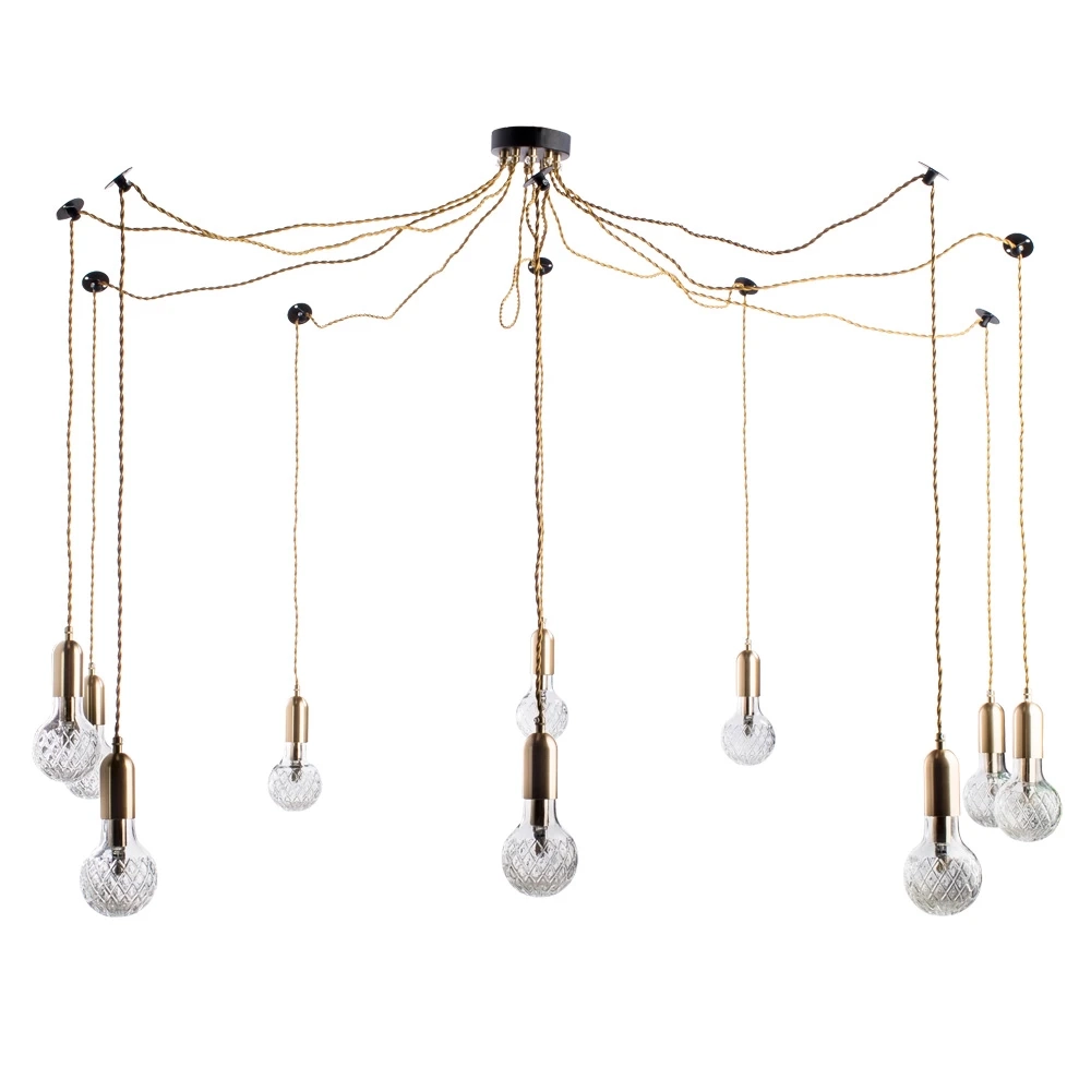 Подвесная люстра Arte Lamp SALUTE A8040SP-10SG